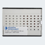 25 pack: CVD Graphene TEM Grid on Copper 2000 support